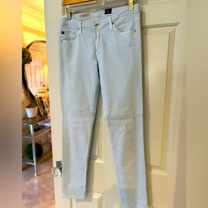 AG POWDER BLUE CROPPED PANT Sz. 28